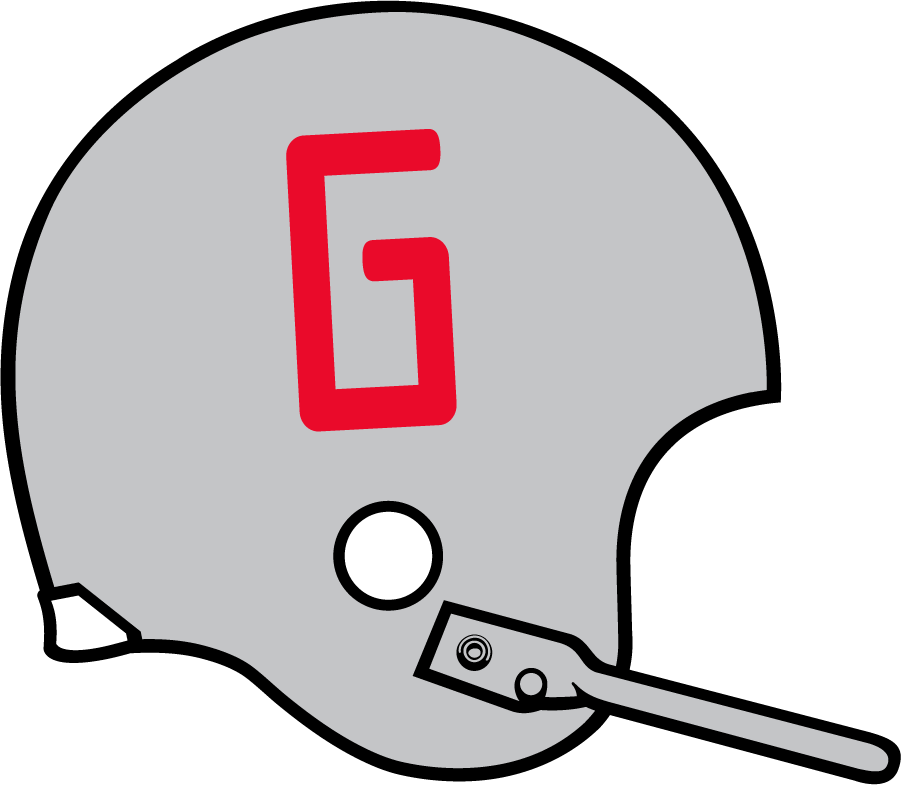 Georgia Bulldogs 1962 Helmet Logo iron on transfers for T-shirts